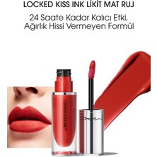 M.a.c Locked Kiss Ink 24HR Likit Mat Ruj - Vicious - 4ml - 773602646050..MAC_