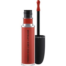 M.a.c Powder Kiss Ağırlık Yapmayan Pudralı Mat Bitişli Ruj - Devoted To Chili 5 ml