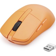 Uravas Store Ergonomik Dual Mode Kablosuz Mouse 6200 Dpı Turuncu