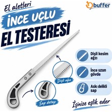 Uravas Store Keskin Kesici Ergonomik Ince Kıl Testere ile Pratik Kesim