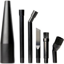Str Store CMXZVBE38668 1-1/4 Inç. 6 Parça Islak/kuru Vakum Mikro Temizleme Ek Kiti, Siyah