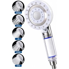Uravas Store Ergonomik Masajlı Duş Başlığı 5 Fonksiyonlu Filtreli Su Akışı