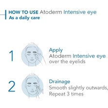 Str Store Bioderma Atoderm Intensive Eye Kuru Atopi Eğilimli Göz Çevresi Kremi ve Temizleyici Hyalüronik Asit 100 ml