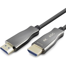 Uravas Store Yüksek Performanslı Fiber Optik HDMI 2.0 Kablo 10 M 4K 60 Hz