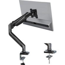 Str Store 13-32 Inç Gazlı Amortisörlü Tekli Monitör Kolu, 9 Kg’a Kadar, Tam Hareketli, Vesa 75X75/100X100
