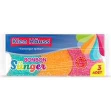 Klen Hauss Bonbon Sünger 3'lü 2 Adet