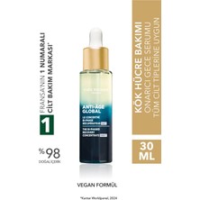 Yves Rocher Gece Serumu-Niasinamid&hyaluronik Asit-Yaşlanma Karşıtı Bitki Kök Hücre Bakımı Anti Age Global 30ML