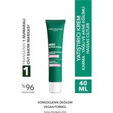 Yves Rocher Hassas Cilt Yatıştırıcı Krem-Bisabolol& Allantoin&aloe Vera-Sebo Active Clear Botanik KOMPLEKS-40ML