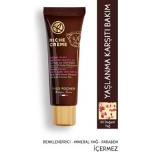 Yves Rocher Besleyici Yaşlanma Karşıtı Değerli Yağ Bakımı Riche Crème-Vitamin E&meyankökü-20 Spf El Kremi-50 ml