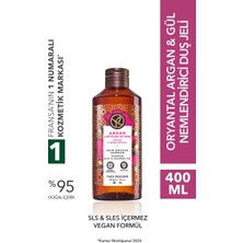 Yves Rocher Duş Jeli - Nemlendirici Oryantal Argan ve Gül - Sls,sles İÇERMEZ,VEGAN-400ML