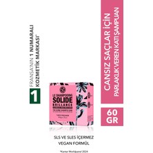 Yves Rocher Parlaklık Veren Katı Şampuan - Cansız Saçlar / Brillance - Sls,sles Içermez,tuzsuz, Vegan -60GR