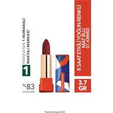 Yves Rocher 8 Saat Etkili Yoğun Renkli Mat Ruj-07. KIRMIZI-3.8G-84424