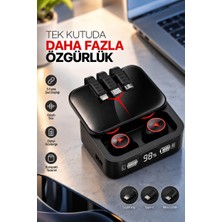 TeknoKapsül Bluetooth Kulaklık Powerbank Özelliği Yüksek Ses Kaliteli Tws Kulaklık Dokunmatik