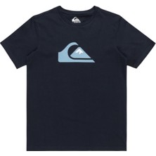 Quiksilver Comp Logo Yth Erkek Çocuk Mavi Tişört