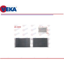 Klima Radyatörü Evo Fiorino Punto 2 99+ Grande Punto Bipper Nemo Corsa D E Benzin/dizel 1850119 Veka