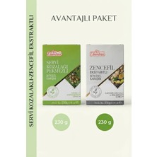 Arı Damlası 2'li Macun Setleri –servi Kozalağı Pekmezli/zencefil Içerikli Macun
