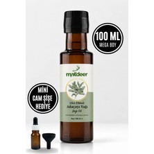 Matdeer 100 ml Adaçayı (Acı Elma) Yağı - Arındırıcı ve Dengeleyici Aromaterapik Cilt ve Ortam Kokusu - %100 Saf
