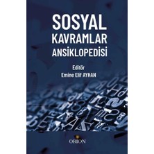 Orion Kitabevi Sosyal Kavramlar Ansiklopedisi
