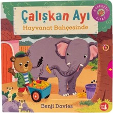 Büyülü Fener Yayınları Çalışkan Ayı - Hayvanat Bahçesinde (Ciltli)