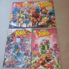 -Men  97 Marvel Çizgi Roman 1-2-3-4  Nolu Fasikuller Marvel'in Ikonik X-Men Çizgi Romanlarının 4 Sayılık Bir Seti. 97 Serisine Ait Bu Sayılar, Heyecan Verici Maceralar ve Karakterlerle Dolu.