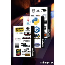 Minnymy 3'lü Developer Collection Vintage Sticker, Çıkartma, Ajanda, Günlük, Planlayıcı, Bullet Journal