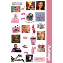 Minnymy Girl Boss Collection Sticker, Çıkartma, Ajanda, Günlük, Planlayıcı, Bullet Journal , Pinterest