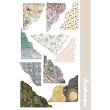 Minnymy Collage Collection Sticker, Çıkartma, Ajanda, Günlük, Planlayıcı, Bullet Journal , Scrapbook