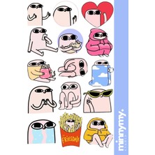 Minnymy Ketnipz Collection Sticker, Çıkartma, Ajanda, Günlük, Planlayıcı, Bullet Journal , Pinterest