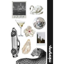 Minnymy Silver Tiger Collection Sticker, Çıkartma, Ajanda, Günlük, Planlayıcı, Bullet Journal , Scrapbook