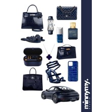 Minnymy Dark Blue Collection Sticker, Çıkartma, Ajanda, Günlük, Planlayıcı, Bullet Journal , Scrapbook