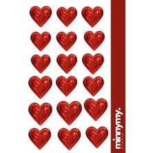 Minnymy Valentines Day Collection Vintage Sticker, Çıkartma, Ajanda, Günlük, Planlayıcı, Bullet Journal