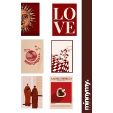Minnymy Pinterest Amore Collection Sticker, Çıkartma, Ajanda, Günlük, Planlayıcı, Bullet Journal , Scrapbook