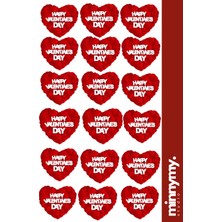 Minnymy Valentines Day Collection Vintage Sticker, Çıkartma, Ajanda, Günlük, Planlayıcı, Bullet Journal