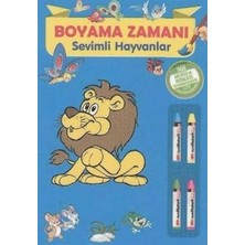 Parıltı Yayınları Boyama Zamanı: Sevimli Hayvanlar