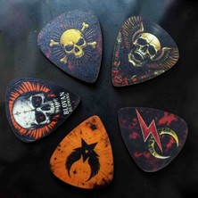 Medusa Straps Baskılı Pena Setleri, Rock, Metal, Müzik Temalı