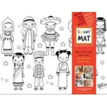 Akademi Çocuk Funny Mat 1011 Dünya Çocukları