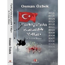 Alibi Yayıncılık Türkiye’nin Karanlık Yılları