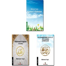 Kitap Müptelası Yayınları Rahmet Kapısı (Tevbe) - Rüyasında Peygamberimiz (S.a.v.)'i Görenler - Cemre'i Gülistan Dini Kitap Seti (3 Kitap)
