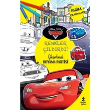 Doğan Çocuk Disney Pixar Arabalar - Renkler Çıldırdı! Çıkartmalı Boyama Partisi