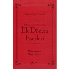 Söz Basım Yayın Bediüzzaman Said Nursi’nin Ilk Dönem Eserleri (Çanta Boy) (Ciltli)