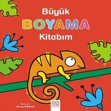 1001 Çiçek Kitaplar Büyük Boyama Kitabım