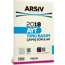 Marka Yayınları 2018 Ayt Arşiv Serisi Tıpkı Basım Çıkmış Sorular Tamamı Video Çözümlü