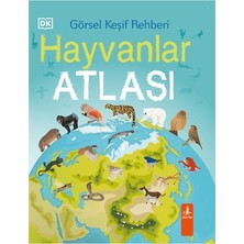 Büyülü Fener Yayınları Görsel Keşif Rehberi - Hayvanlar Atlası (Ciltli)