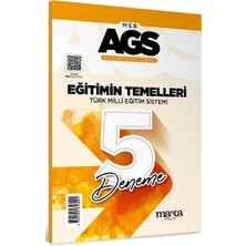 Marka Yayınları 2025 Meb Ags Eğitimin Temelleri Türk Milli Eğitim Sistemi 5 Deneme Tamamı Video Çözümlü