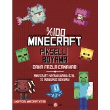 Beta Kids %100 Minecraft Pikselli Boyama Daha Fazla Canavar