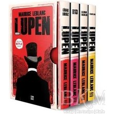 TeknoKapsül Arsen Lüpen-Kutulu Kırmızı Set 4 Kitap Takım