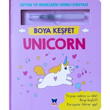 Net Çocuk Yayınları Boya Keşfet - Unicorn - Ciltli