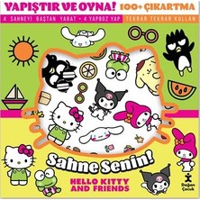 Doğan Çocuk Yapıştır ve Oyna! Sahne Senin! Hello Kitty&friends