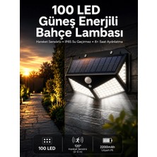 Epilons Solar Sensörlü Duvar Lambası Bahçe Lambası Parlak Beyaz Işık Suya Dayanıklı