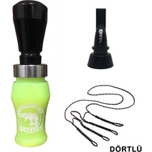 Buck Gardner Spitfire Yaylı Askılı Düdük Seti 1# Green P.